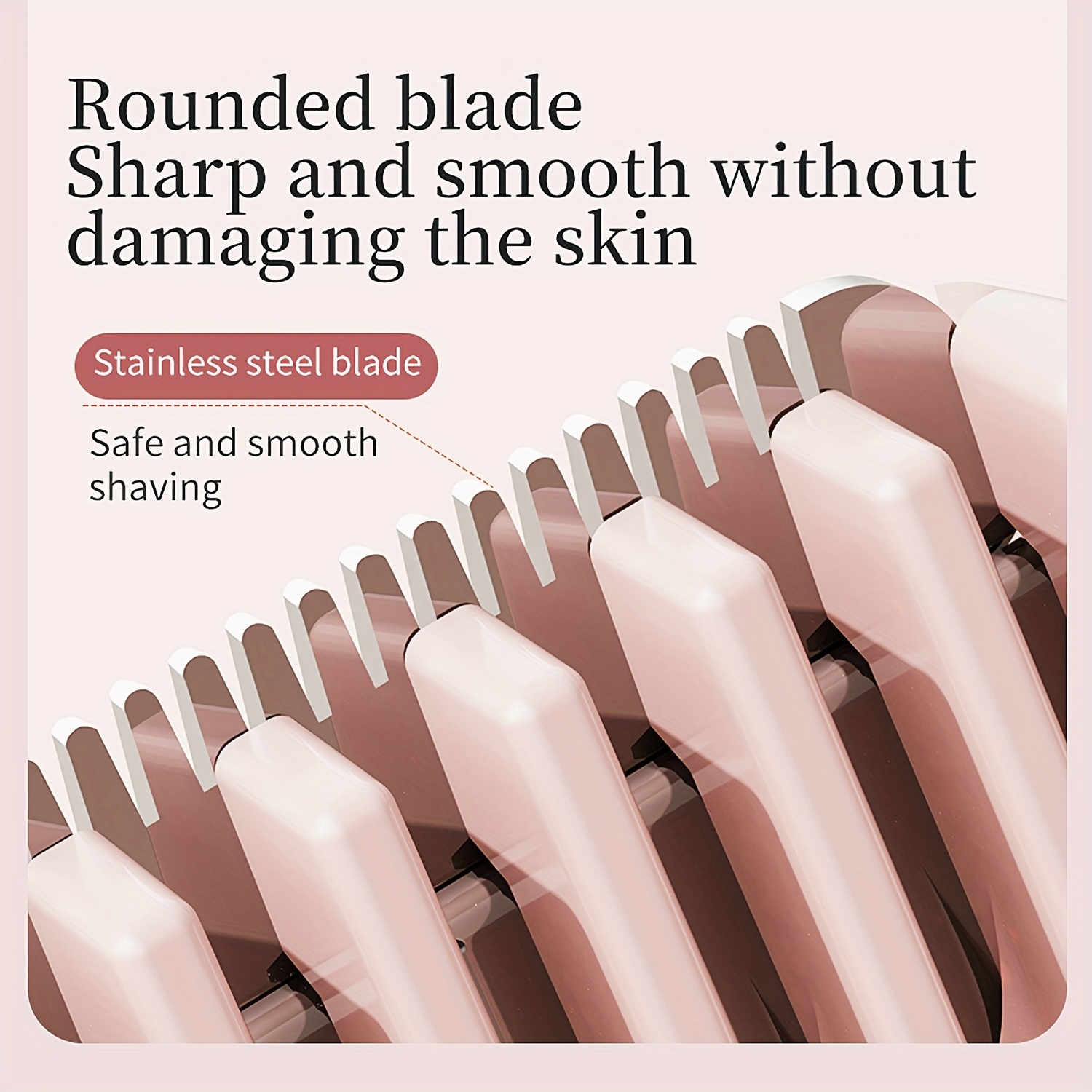 female shaver 2 in 1 female electric shaver double ended female   easy to carry suitable for bikini underarms legs and face hair removal ideal valentines day gift body hair trimmer pink purple Product details 8
