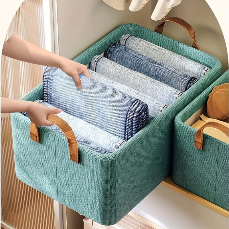 

Premium Dustproof Clothing Storage Organizer Box - Solution For Clothes, Blankets, Toys - Space, Closet, Bedroom, Home, Dorm Accessories, Under-bed Storage