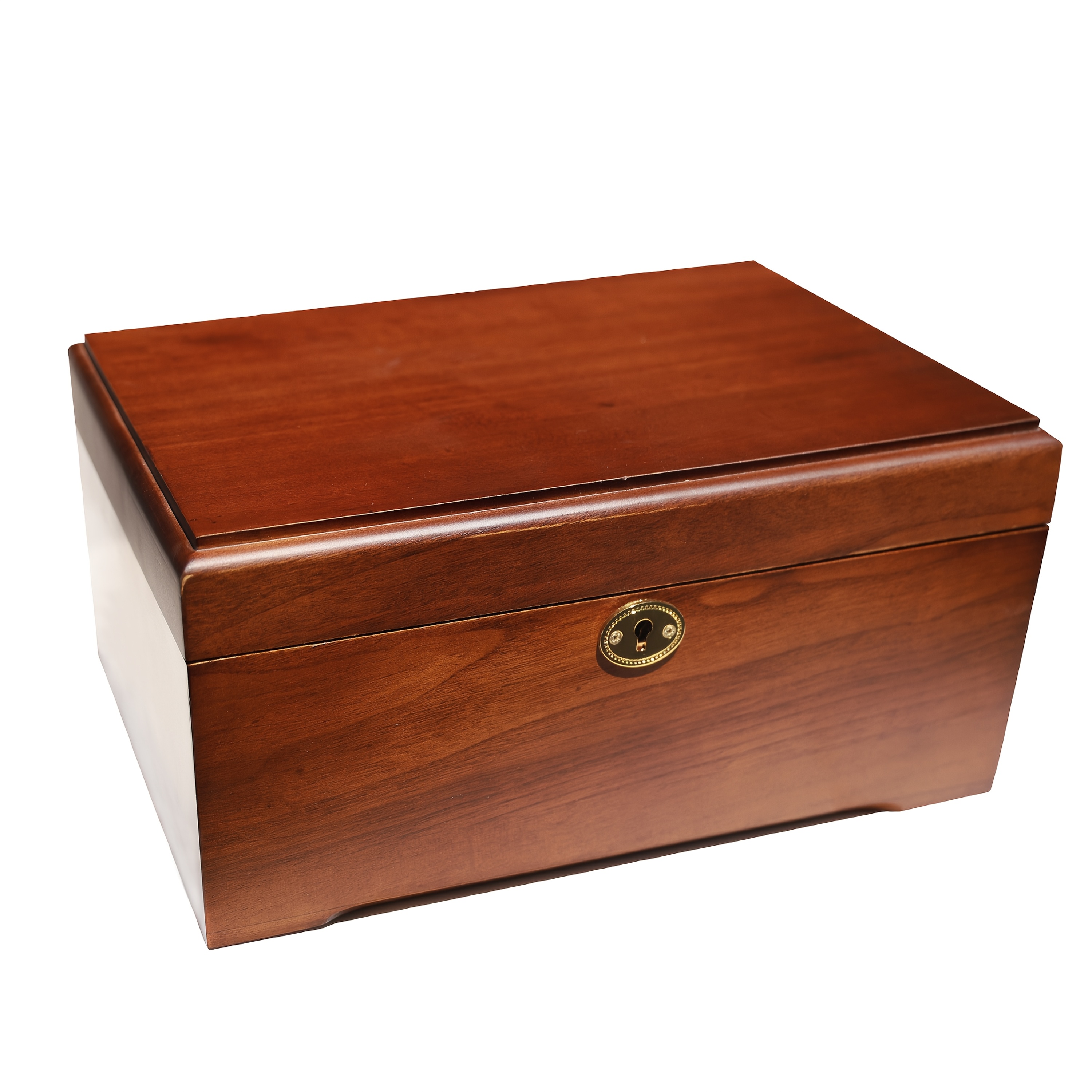 TEMU Boîte de rangement en bois d'acacia avec incrustation de coquillages, artisanat traditionnel, coffres à bijoux