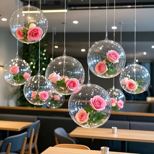 101pcs 2pcs 20 inch giant transparent foil balloon party balloons pink petal red rose shape decoration shape decoration set camping party decorations party decorations wedding birthday party decoration supplies