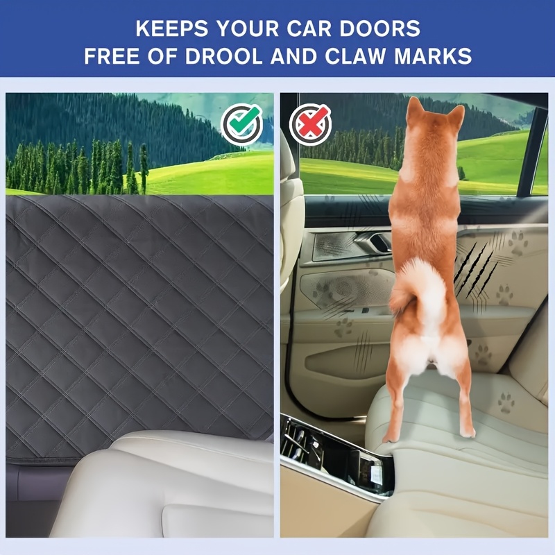 2pcs car door interior anti dog scratch protection cover Temu