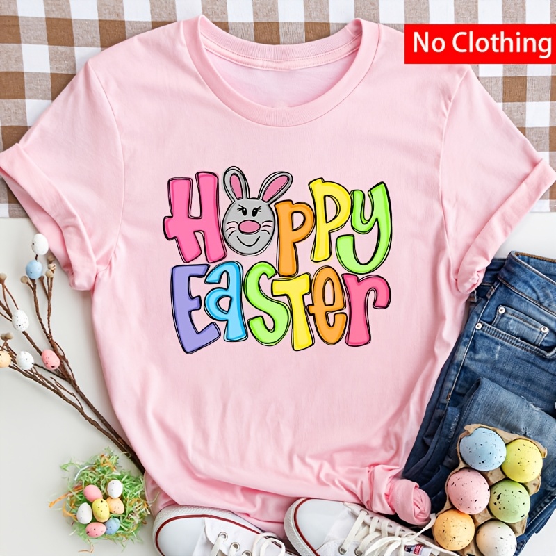 

Easter Iron-on Decal - Diy For T-shirts, , Backpacks | Mixed , Polyester