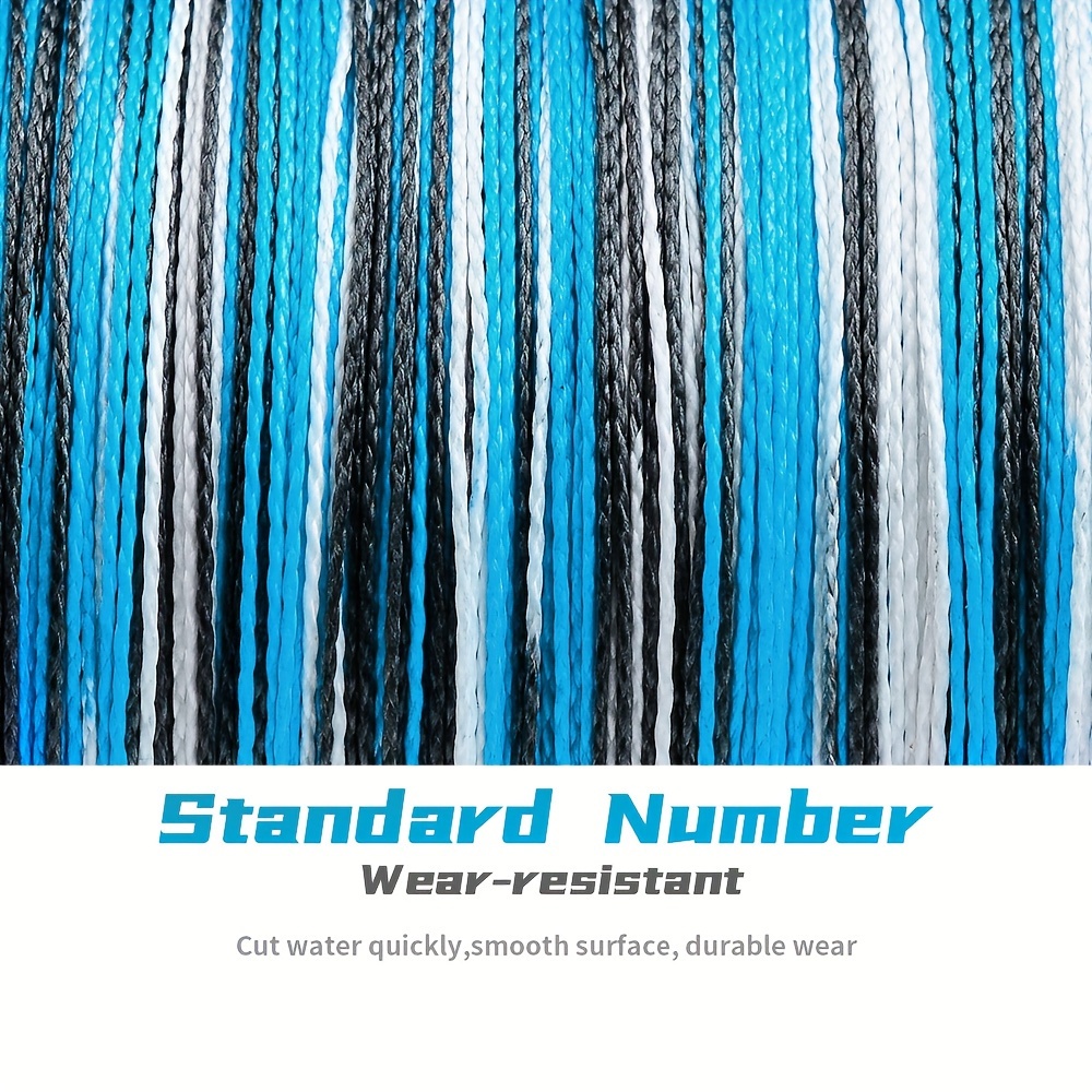 Proberos Braided Fishing Line - 300M/328YDS, 4-Strand PE Multifilament, with a Super Strong Tension Value of 2.72-36.29KG, Designed for Smooth Long-Distance Casting And High Resistance to Abrasion.