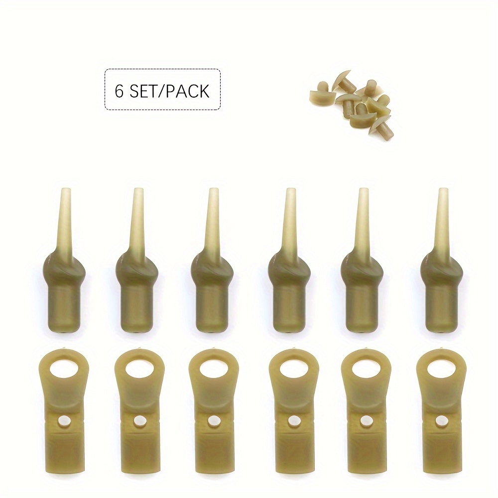 6 Carp Fishing Additions Including Hook Line Aligner Sleeves And Beads For Helicopter Rig And Run Rig Terminal Tackle