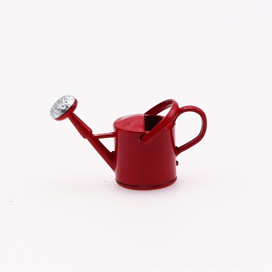 TEMU Miniature Gardening Watering Can Model For Dollhouses, Watering Can, Outdoor Courtyard Micro Decoration, Cottage Decor, Miniature Scene Diy