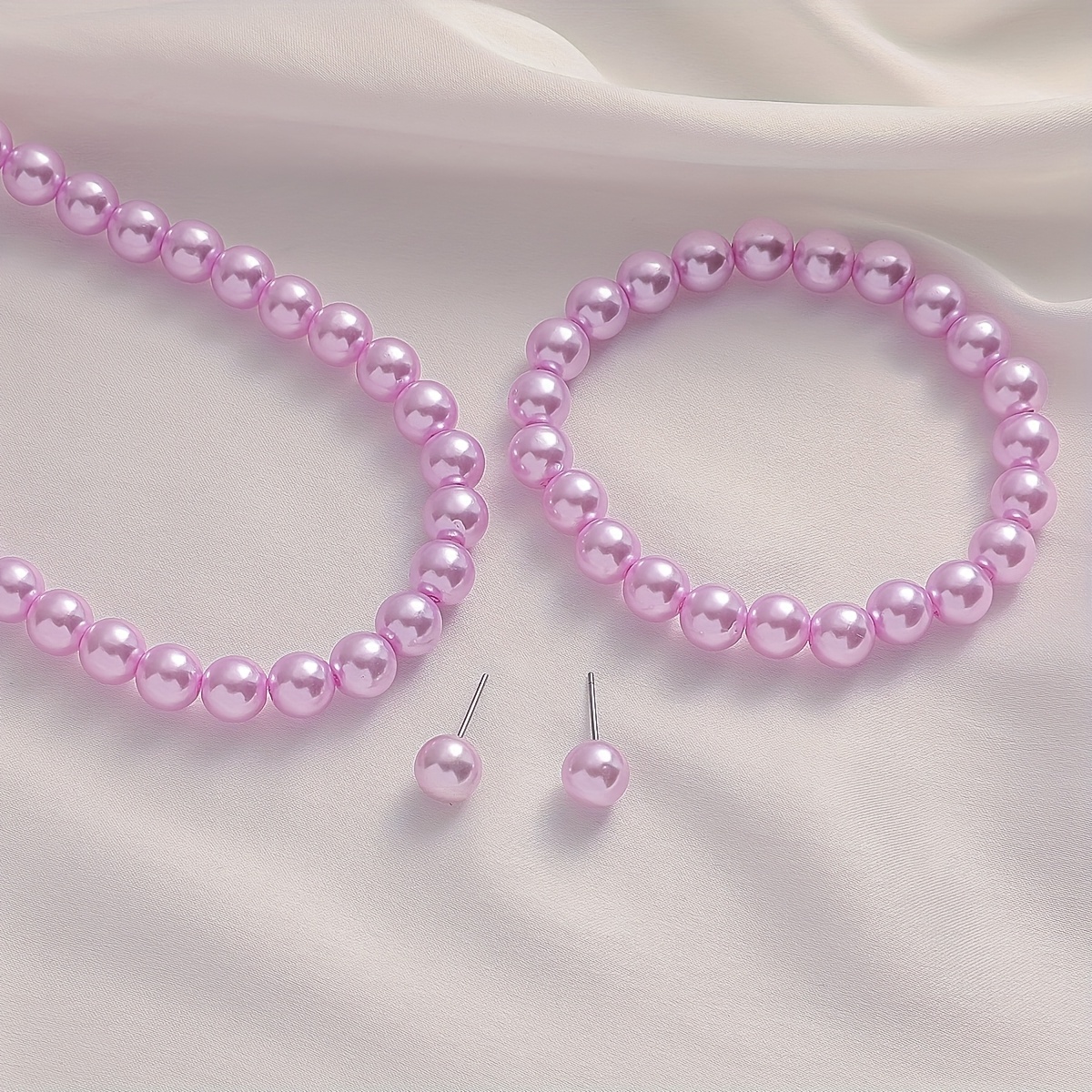 E-shop 4-teiliges elegantes Damen-Schmuckset – inklusive Halskette, Armband & Ohrringen | Zeitloser Stil für jede Gelegenheit · Vielseitige Accessoires
