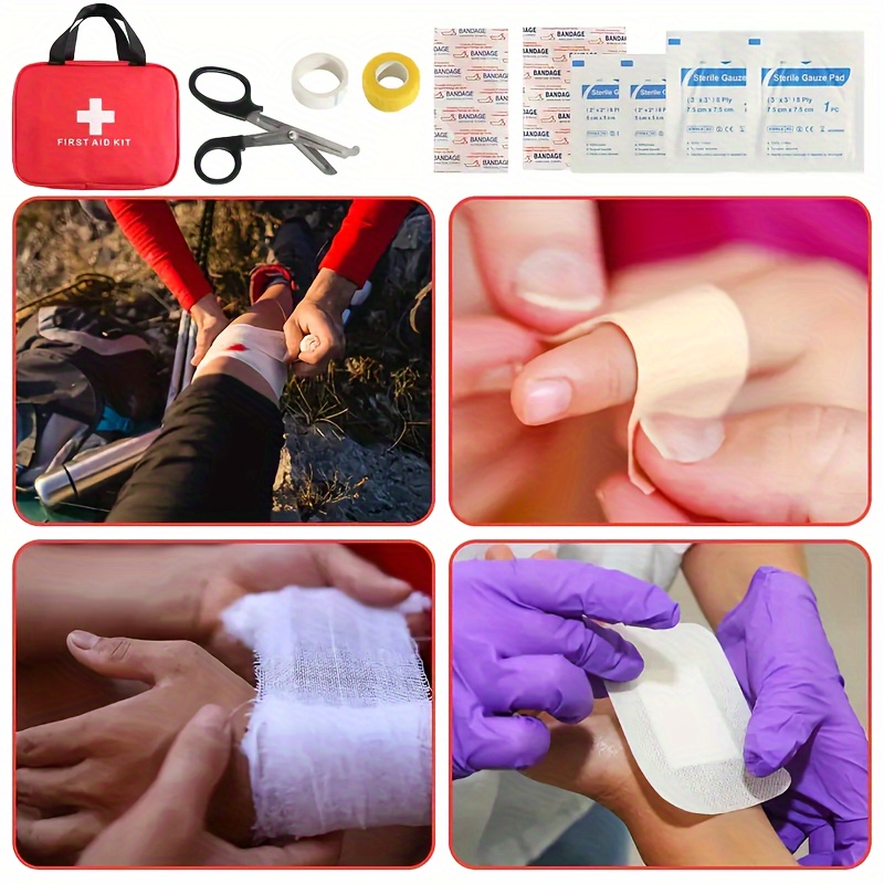 Kit di pronto soccorso da viaggio portatile da 27 pezzi per Kit di  emergenza per sport all'aria aperta di casa coperta di emergenza per borsa  in EVA medica di emergenza - AliExpress