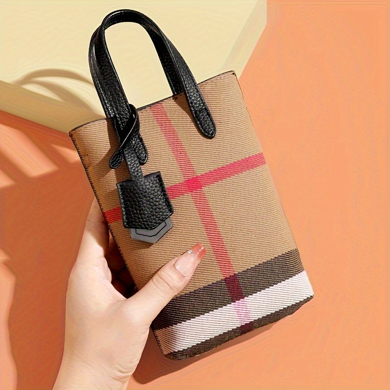 High End Mobile Phone Bag For Women Commuting With Small Shoulder Bag, Retro , Fashionable And Versatile Handbag, Can Hold Phone Keys, Shoulder Bag, Detachable Shoulder Strap