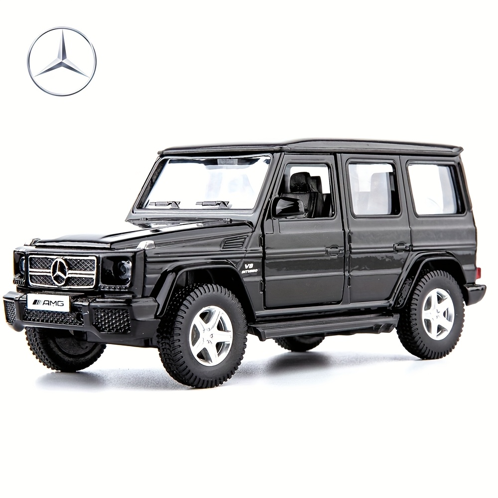E-shop Simulation 1:36 Golden Mercedes-Benz G63 Modellauto mit Öffnenden Türen, Rückzugfunktion - Ein perfektes Geschenk für Jungen und Mädchen für