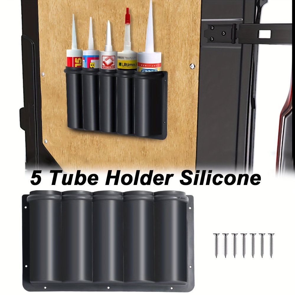 Image of Universal Box-type Van Paint Can Storage Box For Organizing Tools; Installed On Vehicle Frame And Door Tray For Storage