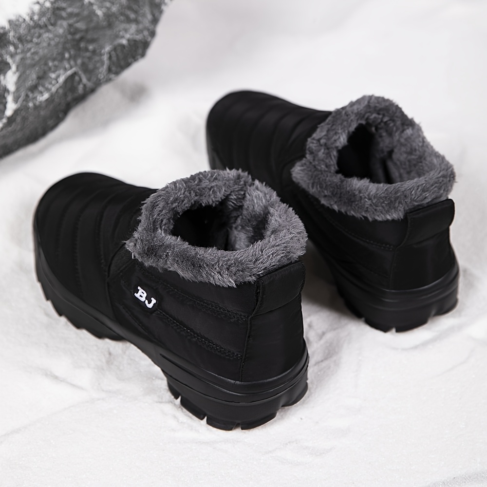Men's Winter Warm Hiking Boots with Windproof Lining