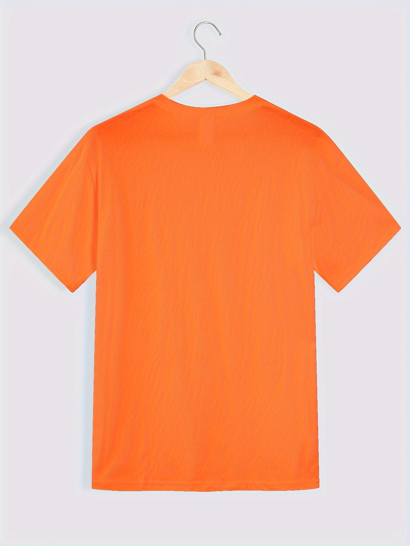 Camiseta Básica Naranja Neón