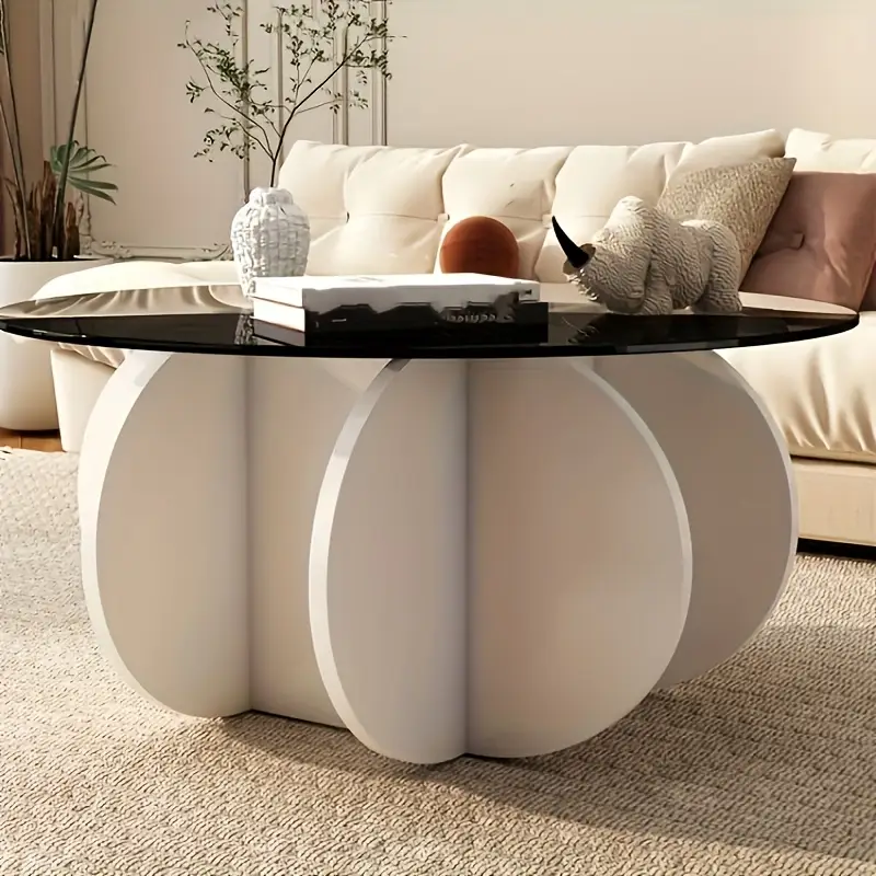 3 colors home coffee table living room small apartment round balcony table details 1