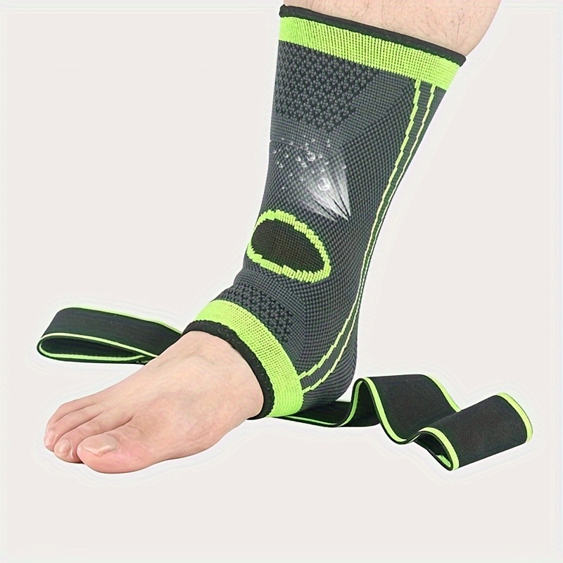 1pc adjustable ankle support brace m l xl sizes compression wrap with secure straps for   heel breathable spandex material machine washable ideal for   stability adjustable ankle brace breathable brace spandex ankle sleeve details 3