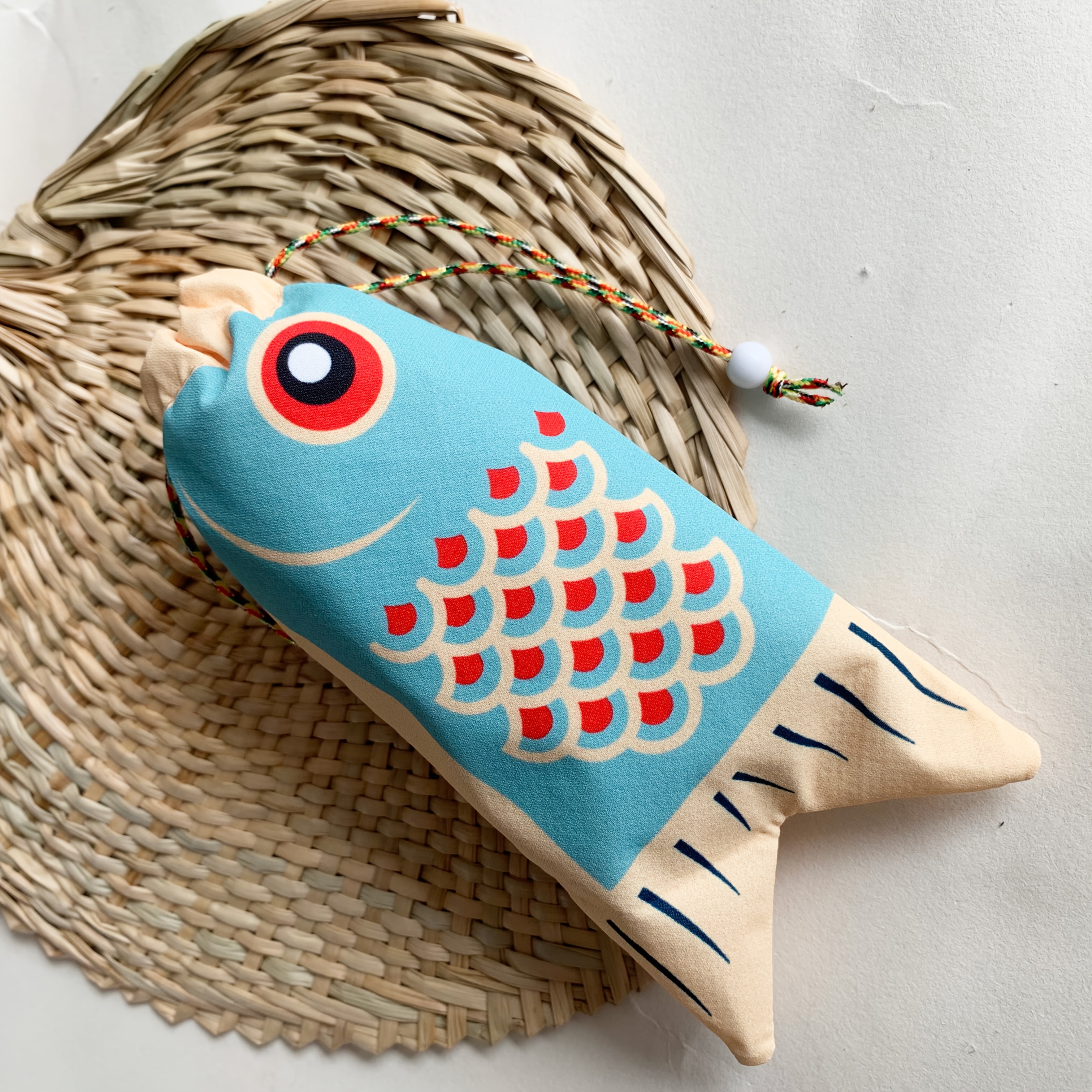 E-shop 1/2 Stück Fisch-Universaldrahtzugbeutel, tragbarer kleiner Dekorationsbeutel, Mini-Geschenktasche, Kosmetiktasche, Schmucktasche,