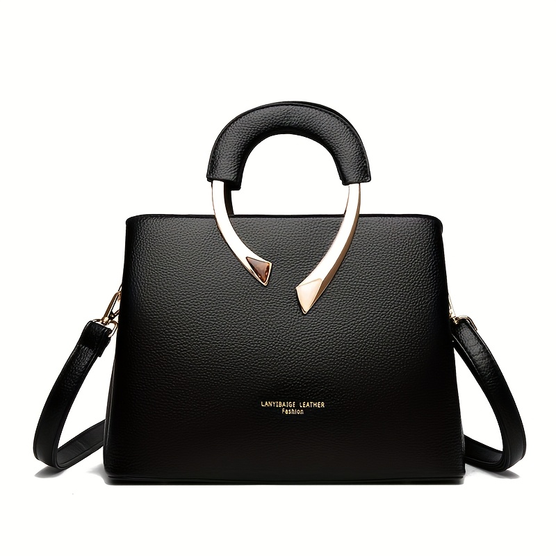 Stylish Handbag For From Premium Materials, Ideal For Mothers, Featuring A As A Crossbody Or Shoulder Bag, With A Spacious Three-layer Retro Tote Style