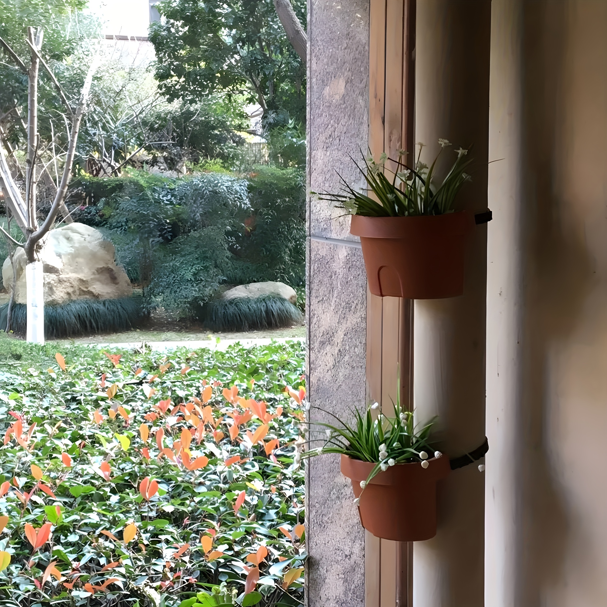 30 Piattini Per Piante JAPCHET – Rossi, In Plastica, Diametro 26 Cm, Impermeabili, Per Vasi Da Interno Ed Esterno - 2