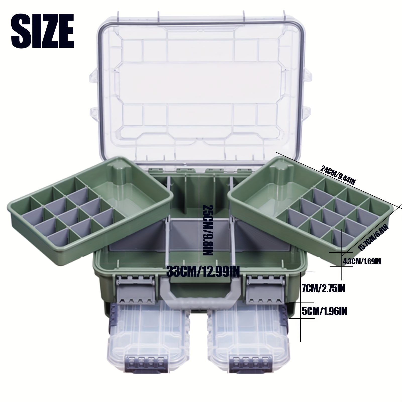 flambeau 3 tray tackle box Flambeau Next Generation 6/0 Three Tray Tackle Box