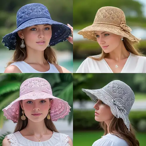 Ladies Hats - Temu