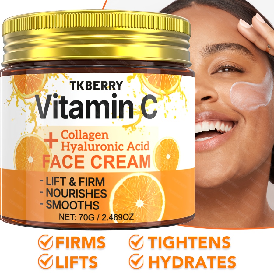 Vitamin C & Collagen Face Cream for Nourishing Skin