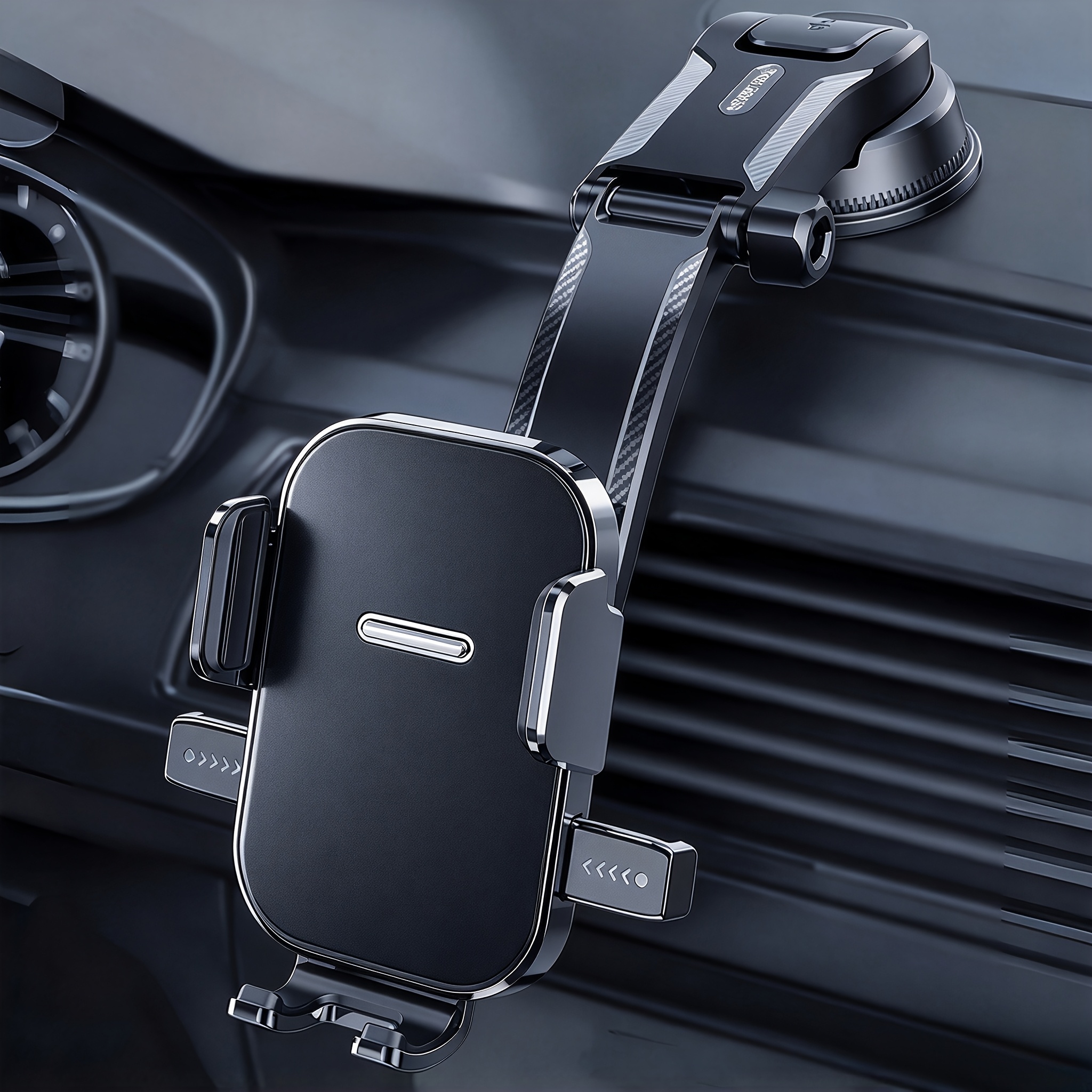 TEMU Soporte para Teléfono Móvil de Coche: de Material ABS, para Dispositivos de 4.7-7.2 Pulgadas, con Funciones Impermeables, Plegables y Rotatorias