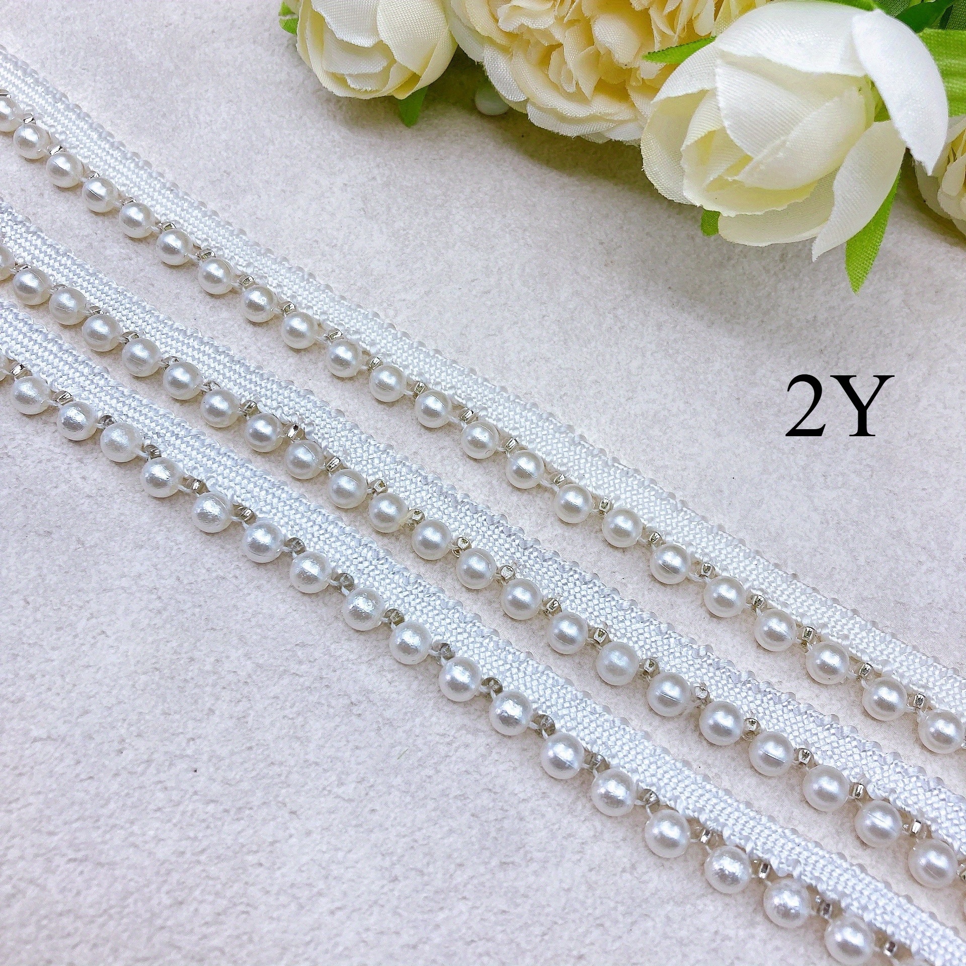 TEMU 2y/1.2cm/0.47in White Lace Woven Ribbon For Decoration, Mother's Day Gift, Diy Crafts, Office Decor, Holiday Decorations, Christmas Home Decor,