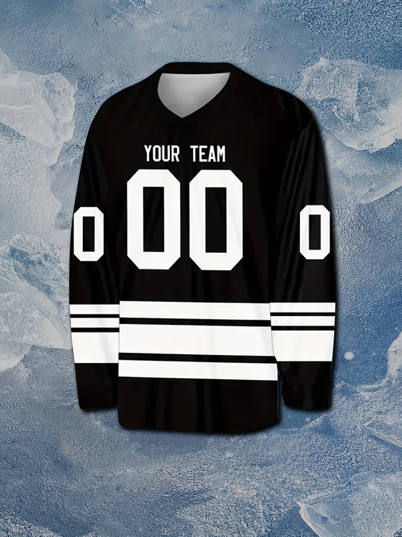 maillot personnalisé nom d'équipe numéros tenue hockey Temu Belgium