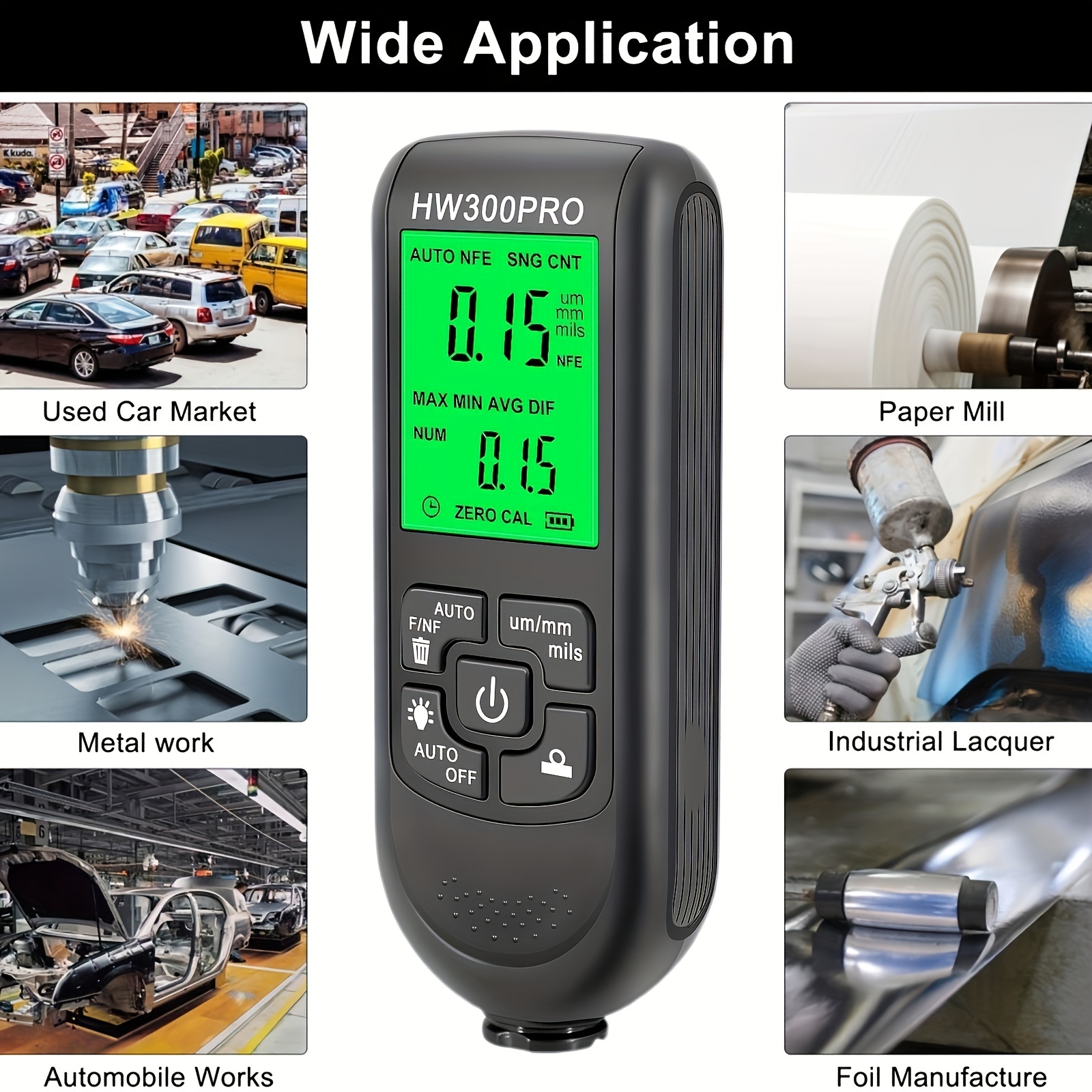 hw 300    film       0 2000um fe nfe           spraying tool   battery details 1