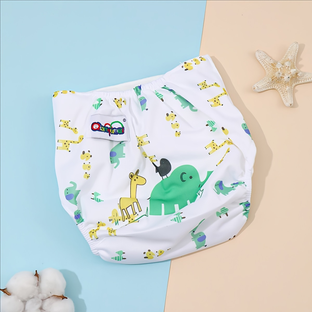 infant training diapers cartoon pattern soft cotton leakproof washable for 0 3 year old boys and girls mixed colors baby potty training pants details 8