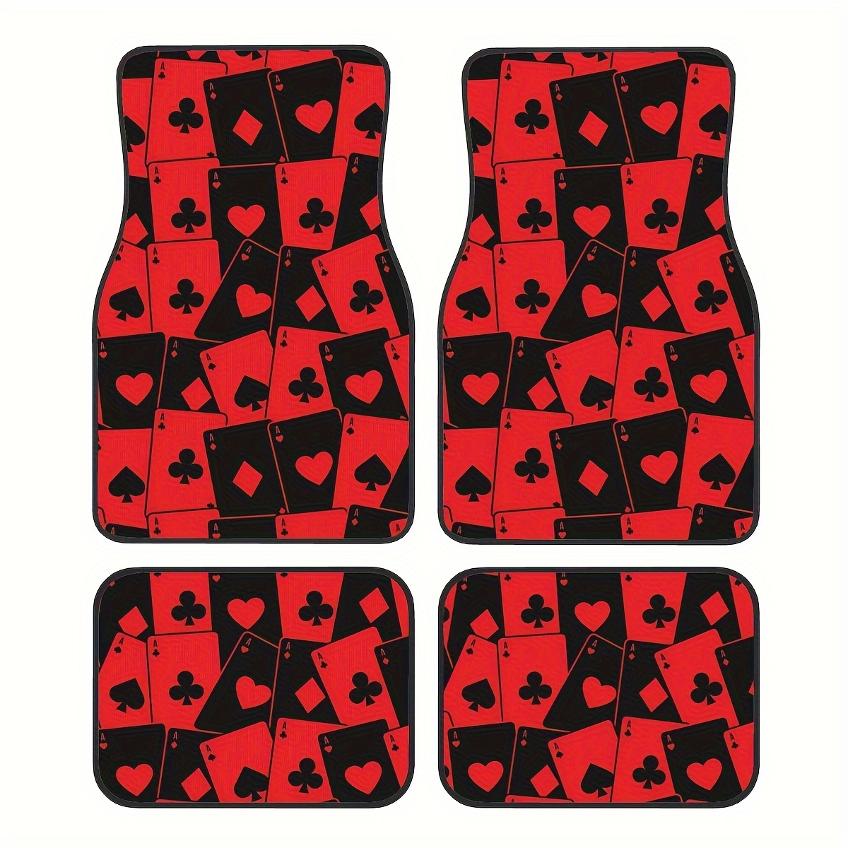 

4pcs Anime Car Floor Mats Set - Stylish, & Easy To Clean | Non-slip, Dirt-resistant | Cars