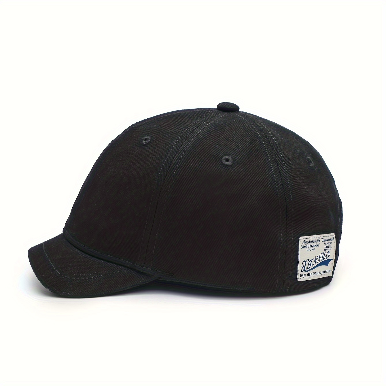 

Premium Cool Hippie Punk Versatile Baseball Cap, Extra Short Brim Soft Retro Trucker Cap