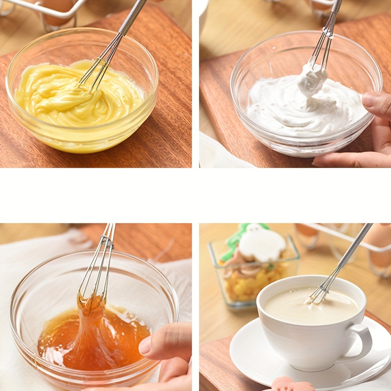 Mini Stainless Steel Whisk for Cooking and Mixing