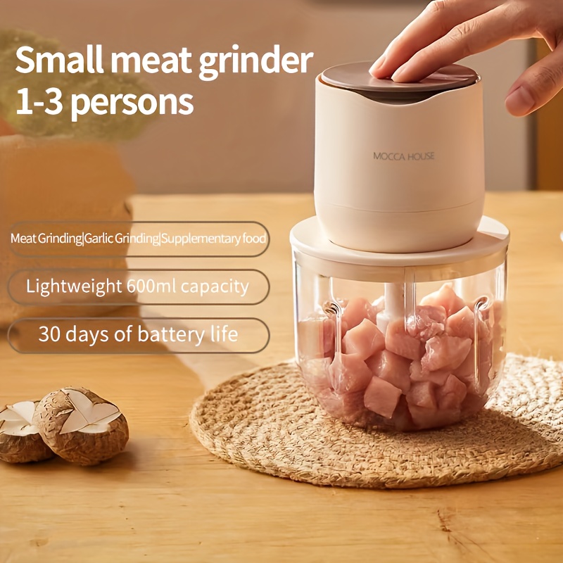 MOCCA HOUSE Wireless Meat Grinder with USB Charging, 20.29oz Large... product image 3