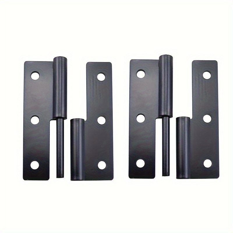 Demountable Hinge 2.5-inch Demountable Folding Leaf Hardware For Cabinet Doors And Windows, Removable Flat Open-leaf