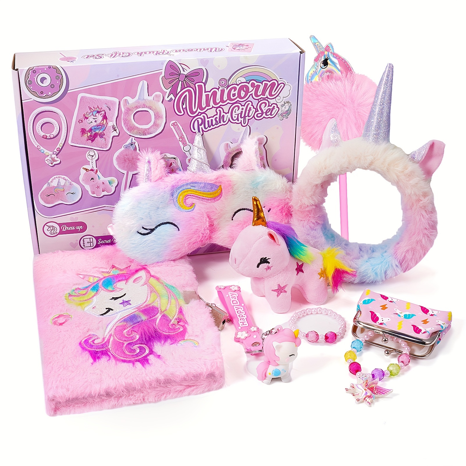 

1 Set Unicorn Girl Gift Toys Pink