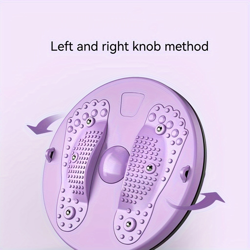 1PC Home Waist Twisting Board with Tension Rope for Effective Abdominal Muscle Building and Fitness Core Strength Training