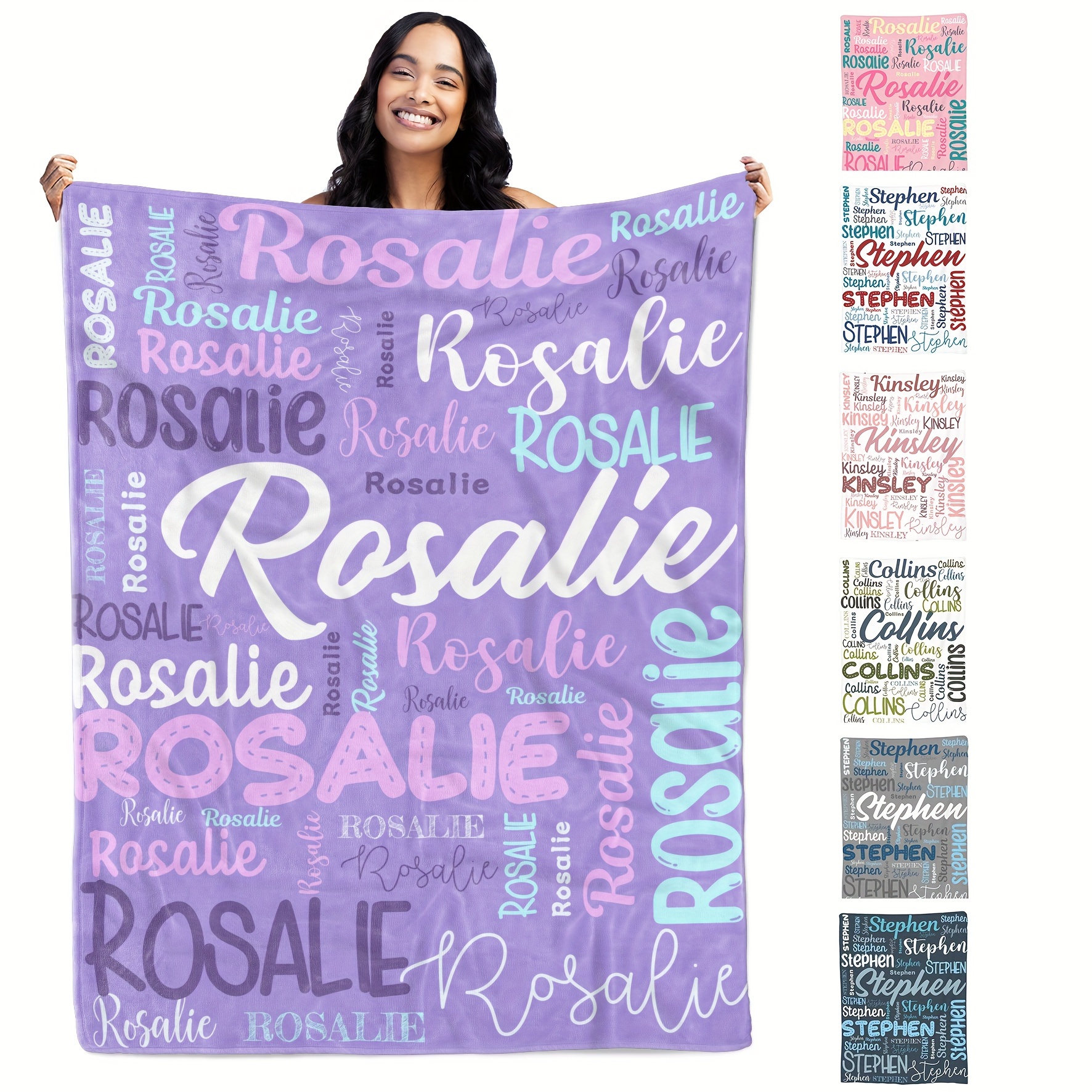 

Blanket - Personalized Polyester For , Bed, Sofa & - For Christmas, Birthdays &