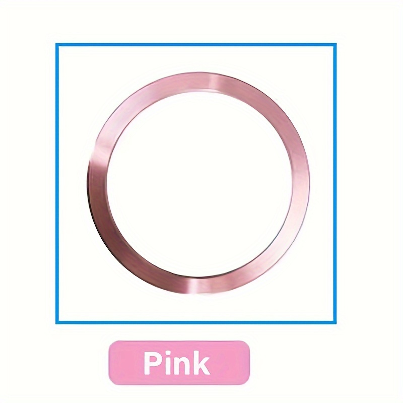 New Magnetic Metal Plate Ring For Magnetic Wireless Charger Iron Sheet Sticker Car Phone Holder Magnet Patch For Iphone 12 13 14 15