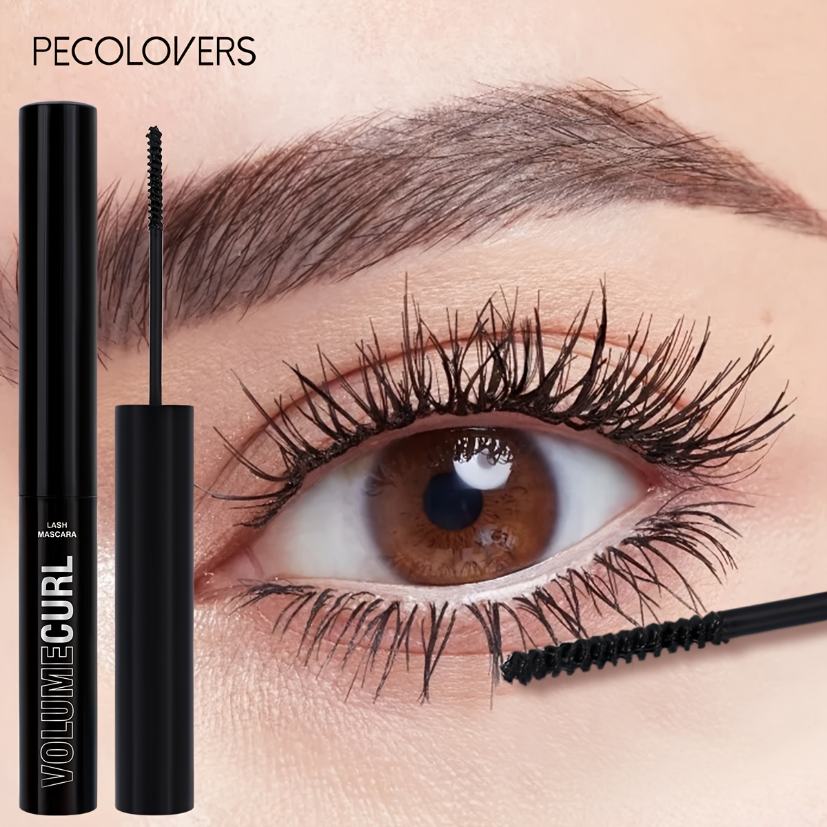 Image of 1pc Waterproof 5d Fiber Eyelash Mascara | Long-lasting, Sweat-proof Formula For , Lengthened, And Curly Lashes With Head, Ideal For Parties, Music Festivals, And Game-ready Makeup