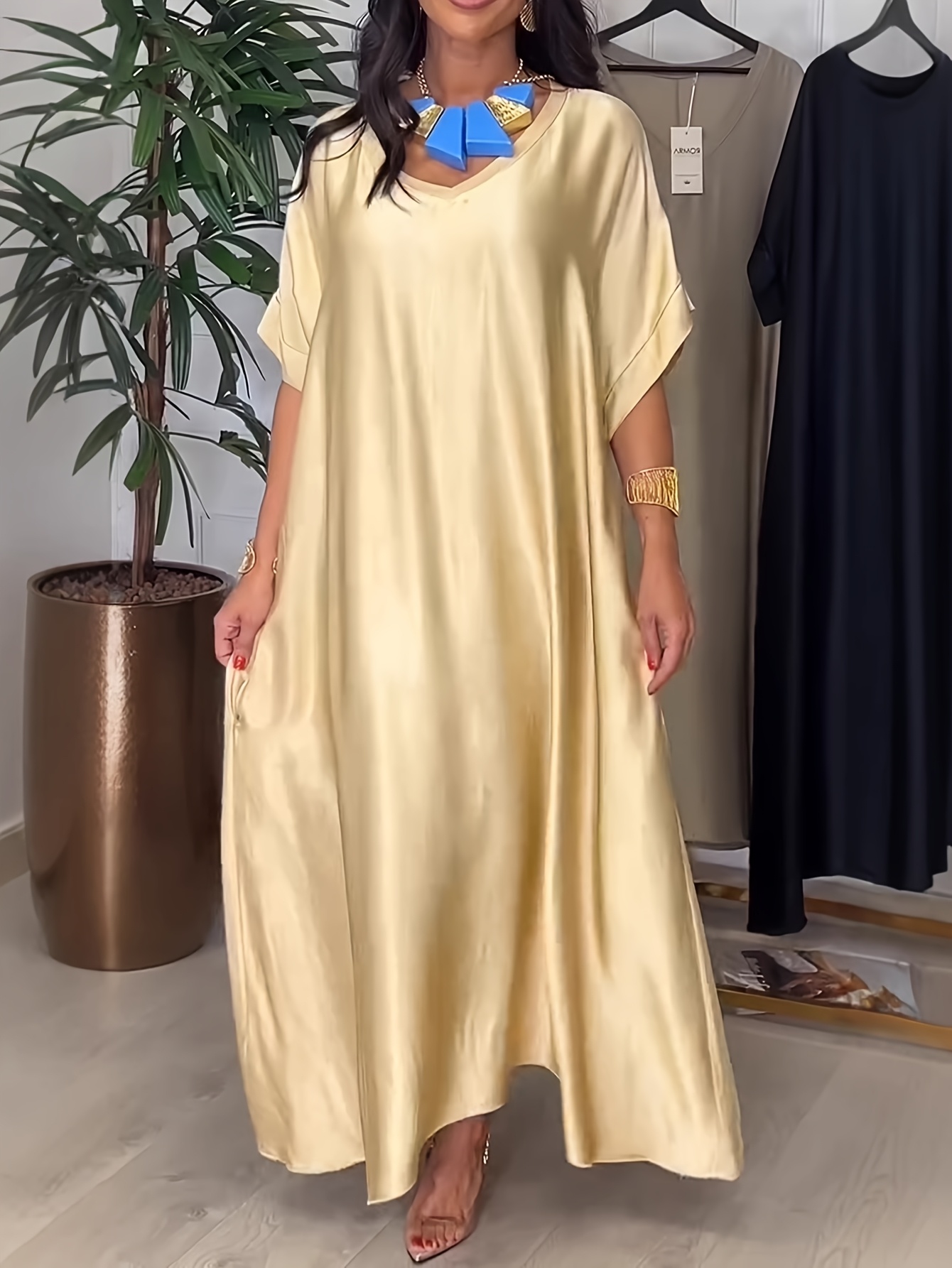 sachin and babi light blue dress Moroccan Kaftan Dresses main image 0