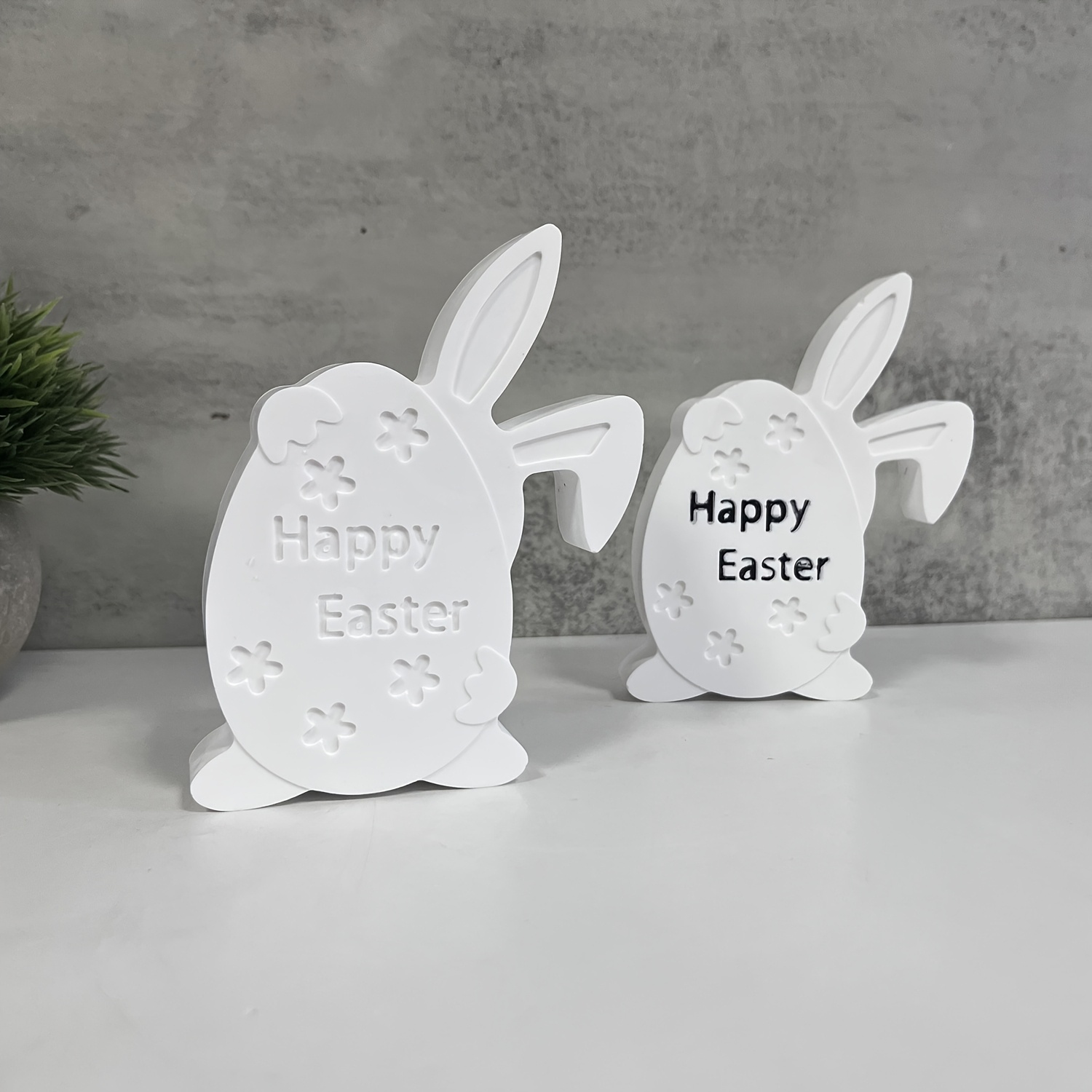 

[1pc Easter ] Dnejiu Easter Egg Hold Molds, Easter Irregular Shaped Molds For Table Decorations And Diy Handicraft