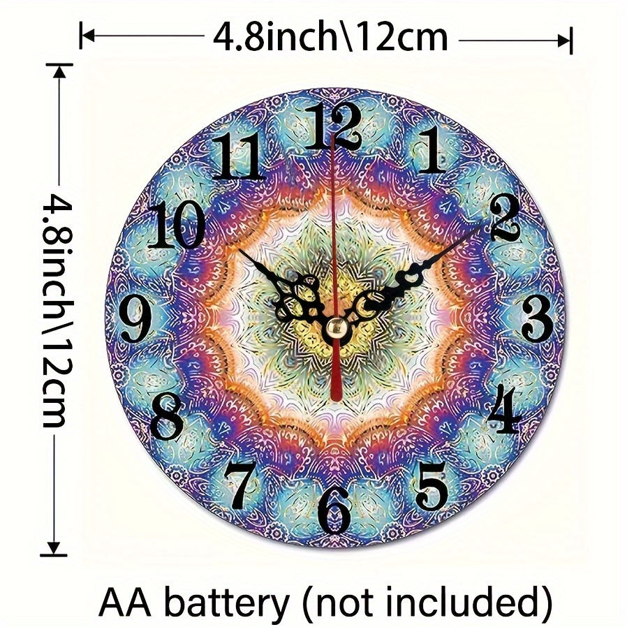 Reloj pared mandala