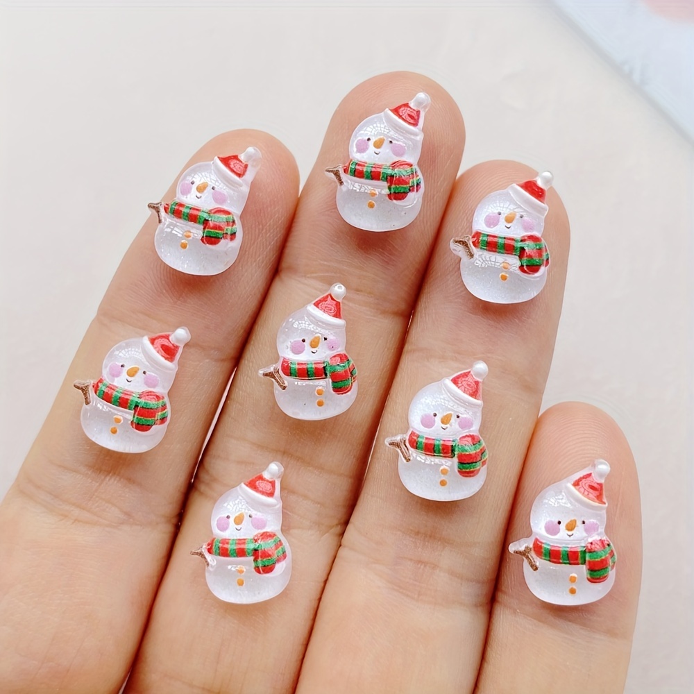

Snowman Rhinestones, 20/50pcs - For Diy Art & Scrapbooking Crafts, Christmas Decorations