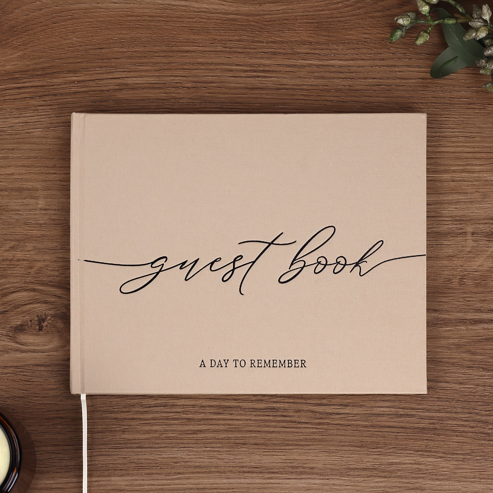 E-shop Hochzeitsgästebuch - Einfaches Elegantes Gästebuch für Unterschriften Polaroid-Fotos - Perfektes Gästebuch für die Babyparty Besondere Anlässe