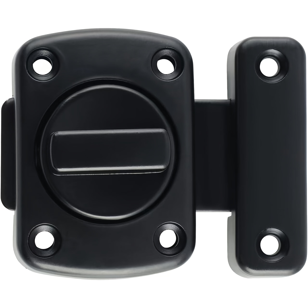 TEMU Heavy Duty Slide Lock, Thickened Security Door Latch, Anti-pry Safety Door Lock For Home Bedroom Bathroom Office