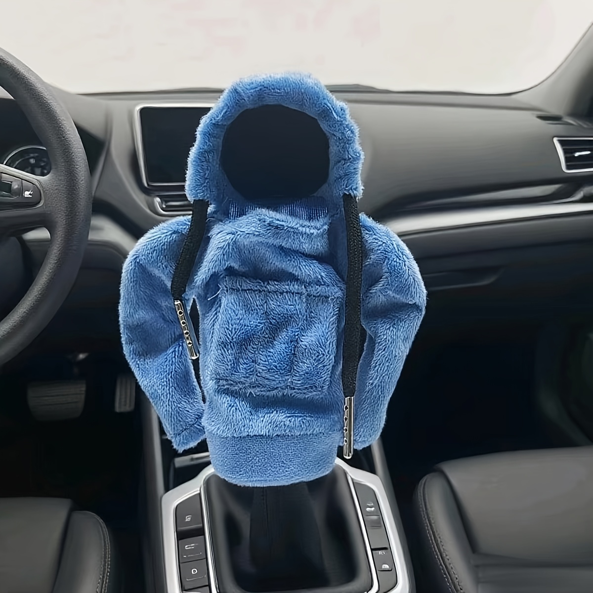 TEMU Copertura per leva auto con design a cappuccio, adatta a modelli di auto, disponibile in sei colori, idea regalo di compleanno per famiglia o ,