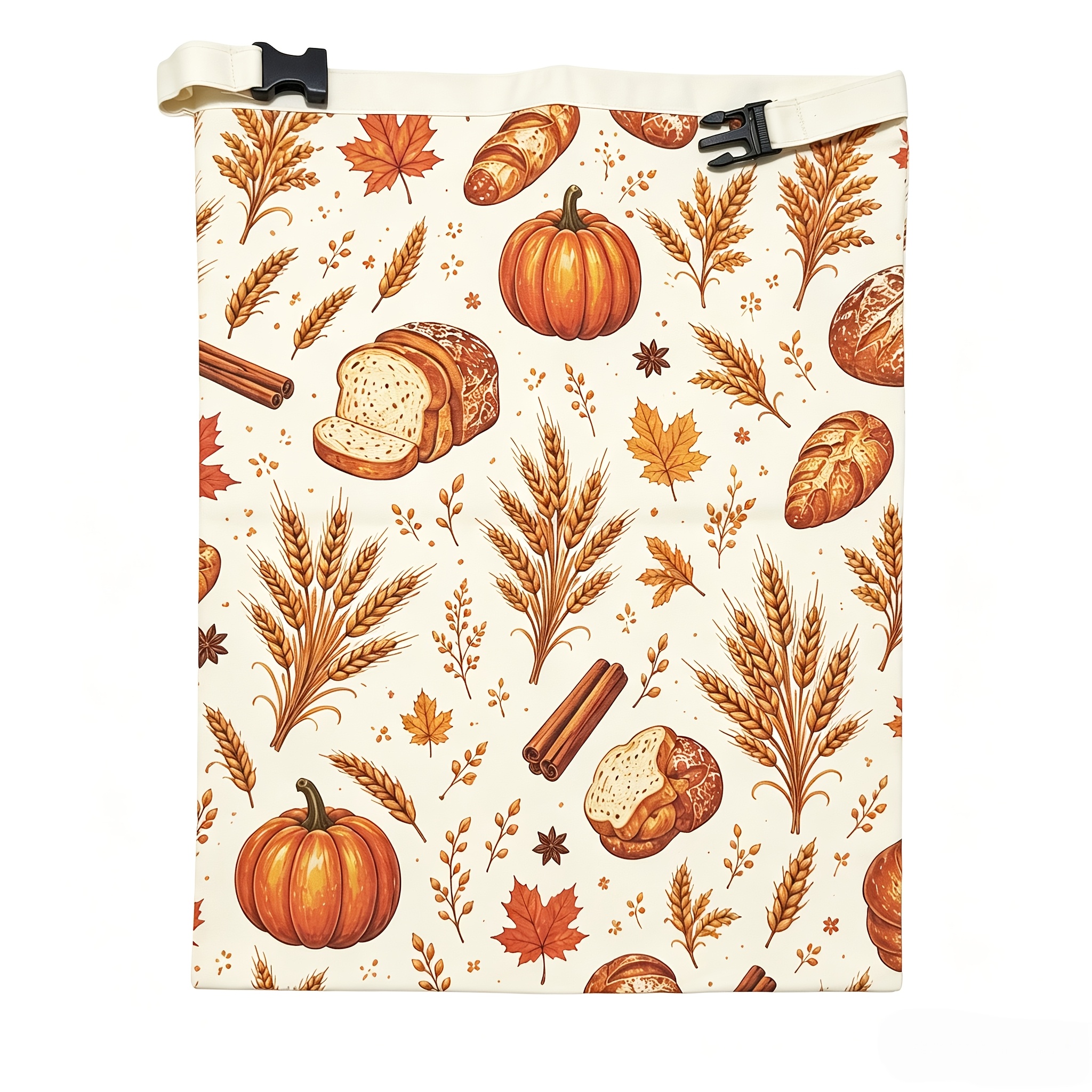 TEMU Lot de 1 Sac à Pain en Cire d'Abeille pour Pain au Maison – 17x13 Pouces XL, Sacs de Conservation Réutilisables avec Doublure en Cire d'Abeille