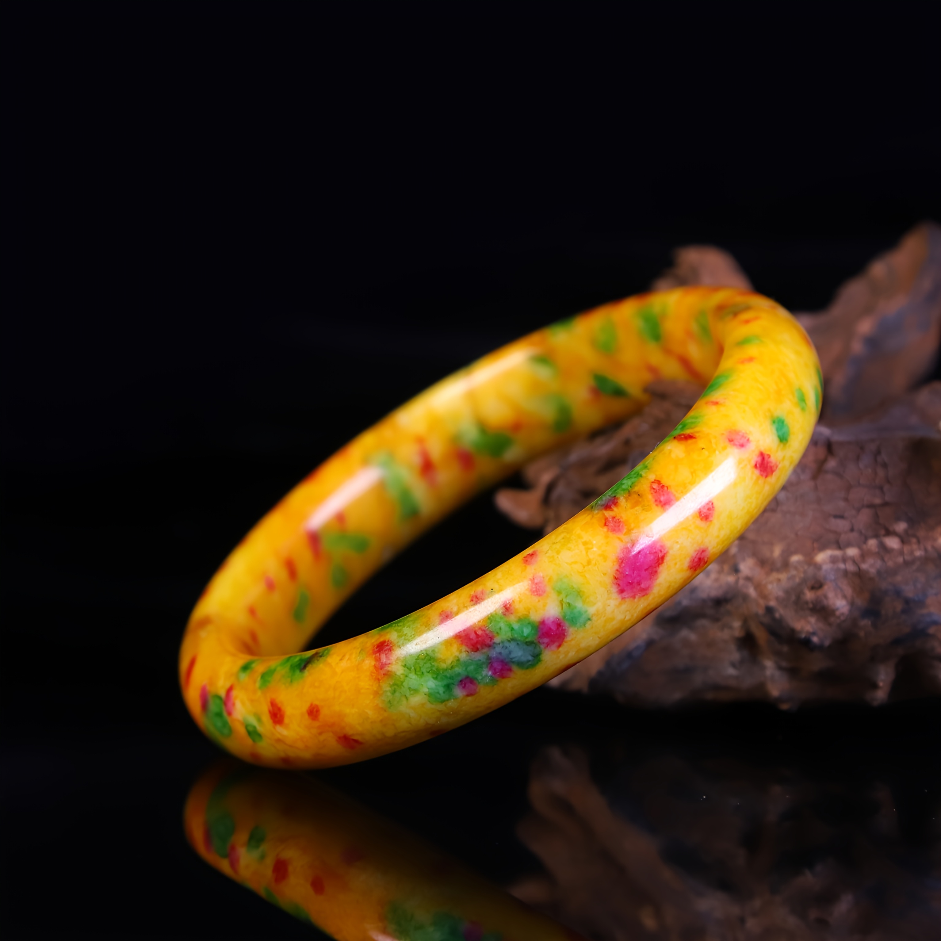 Natural Sugilite Suji Stone Bracelet, High-End Feel