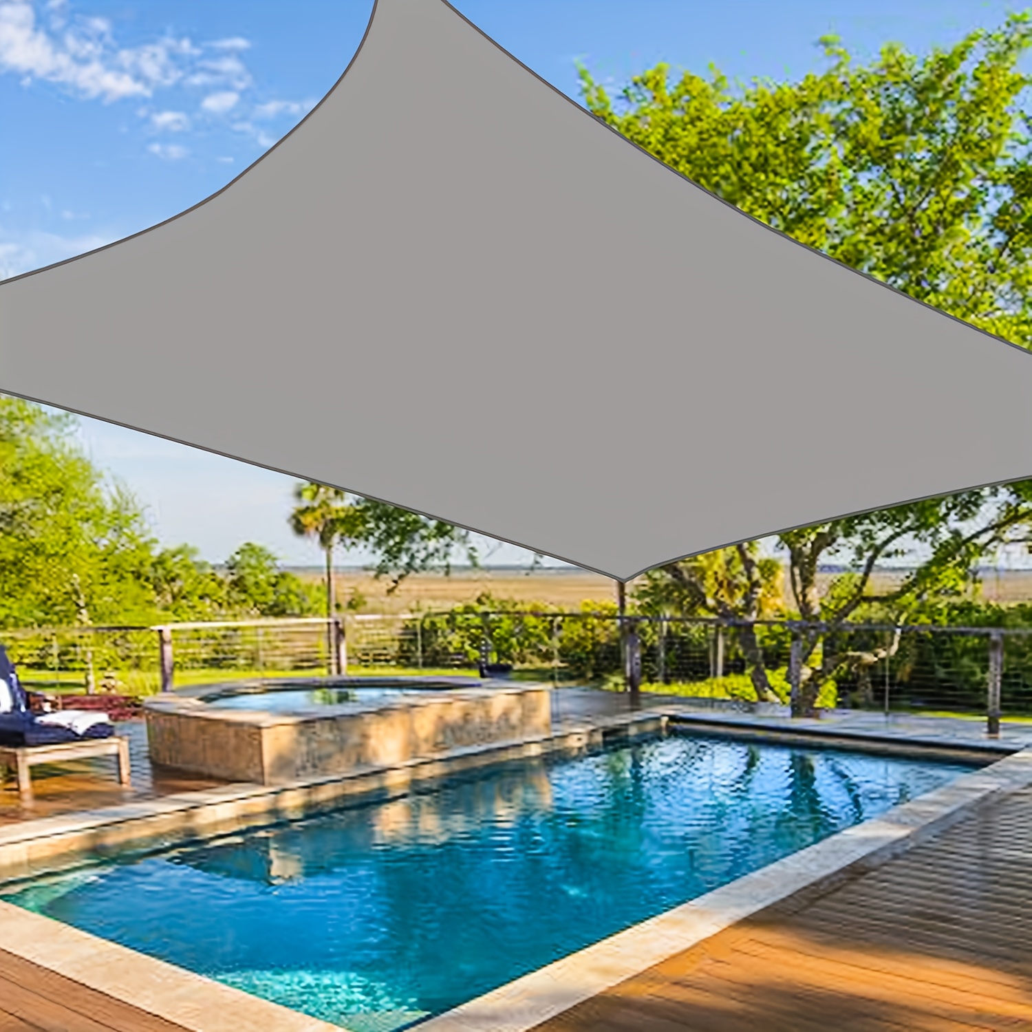 strandmarkise grau outdoor sonnenschutzsegel uv - Temu Austria