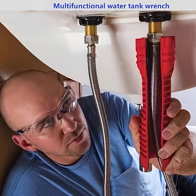 item picture 5 in 1 multifunctional faucet and bathroom wrench plumbing installation tool home water pipe tap vegetable sink angle   sink repair and removal